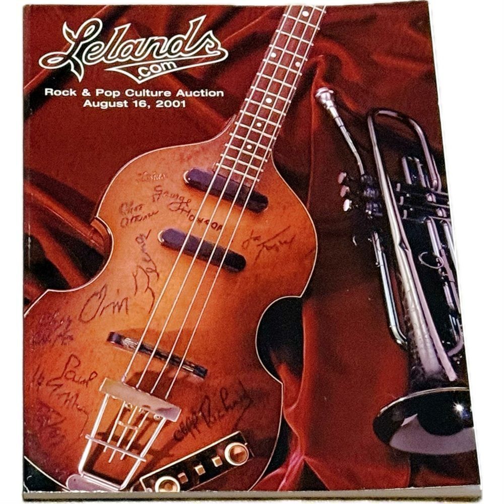 Lelands Rock‎ & Pop Culture Auction
August 16th 2001 Beatles, Marilyn Monroe,